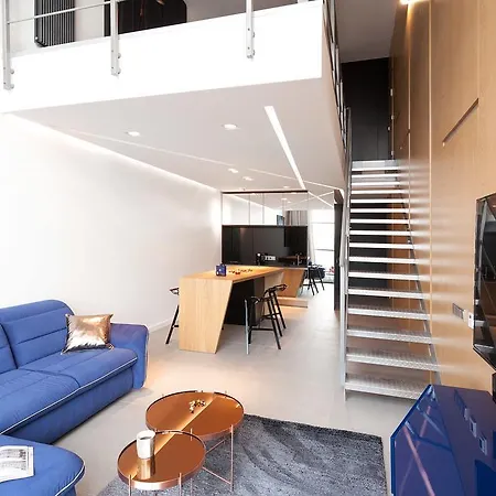 Apartment Domaniewska Qbik Lofts Warsaw